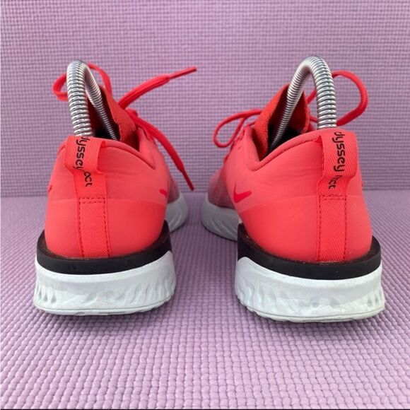 Nike Odyssey React 2 Flyknit Women’s Running Shoes Size 7  Ember Glow AH1016-800 - Picture 5 of 11